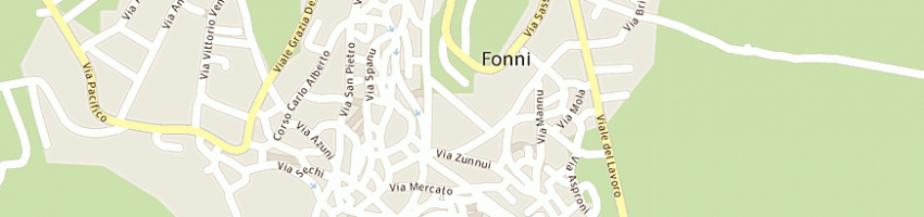 Mappa della impresa comune di fonni a FONNI