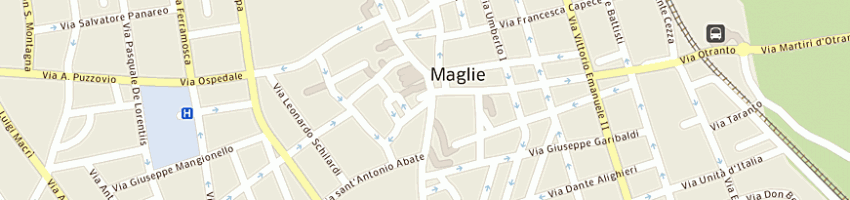 Mappa della impresa giorgio santese srl a MAGLIE