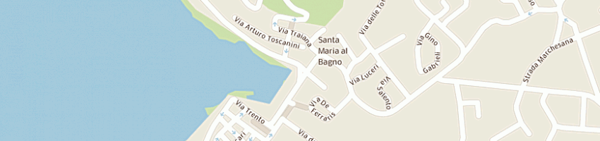 Mappa della impresa albergo hotel riviera a NARDO 