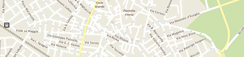 Mappa della impresa carabinieri a GALATONE