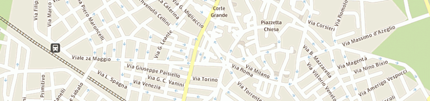 Mappa della impresa impianti papa di papa francesco a GALATONE