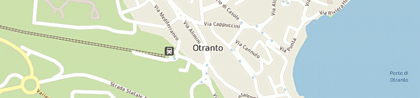 Mappa della impresa de matteis giuseppe a OTRANTO