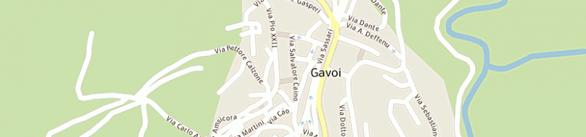 Mappa della impresa scuola elementare a GAVOI