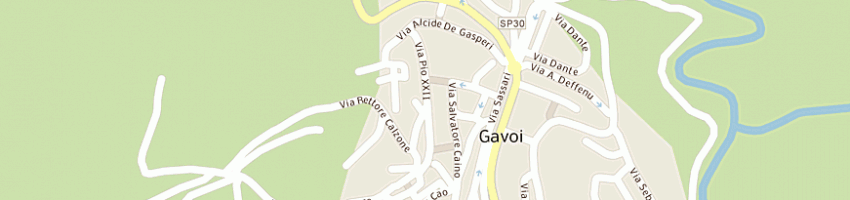 Mappa della impresa scuola media statale a GAVOI