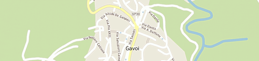 Mappa della impresa cadau giovannina a GAVOI