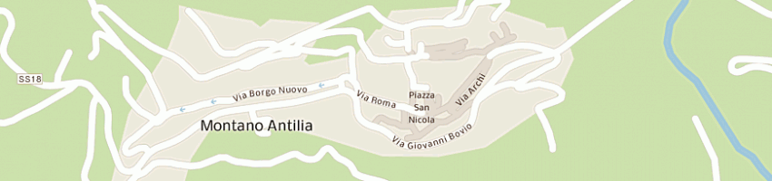 Mappa della impresa scuola elementare a MONTANO ANTILIA