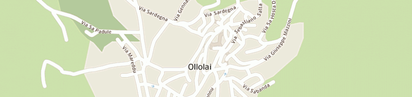 Mappa della impresa arbau roberto cosimo a OLLOLAI