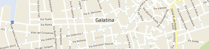 Mappa della impresa vincenti a GALATINA
