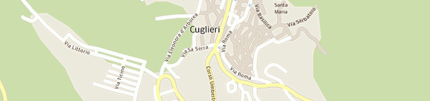 Mappa della impresa societa' cooperativa turistica sinis a CUGLIERI