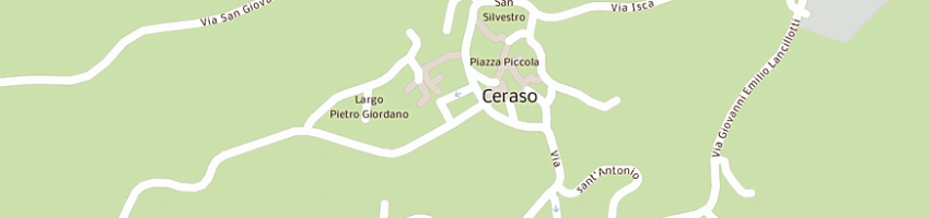 Mappa della impresa hotel centro turistico l'amico a CERASO
