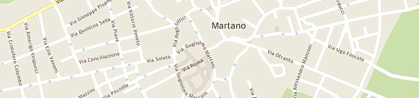 Mappa della impresa petrachi antonio e c snc a MARTANO