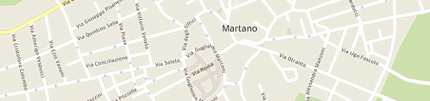 Mappa della impresa caffetteria marconi di trove' maria assunta e c a MARTANO