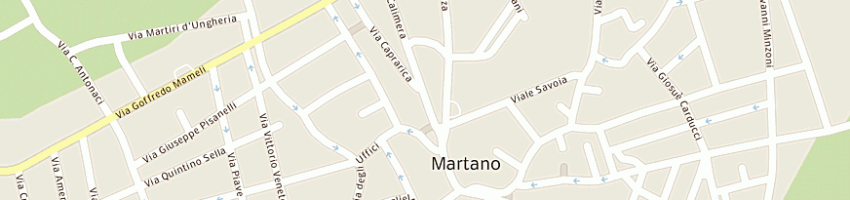 Mappa della impresa bancapulia spa a MARTANO