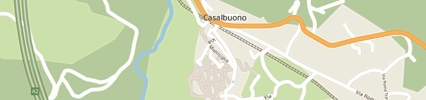 Mappa della impresa poste italiane a CASALBUONO