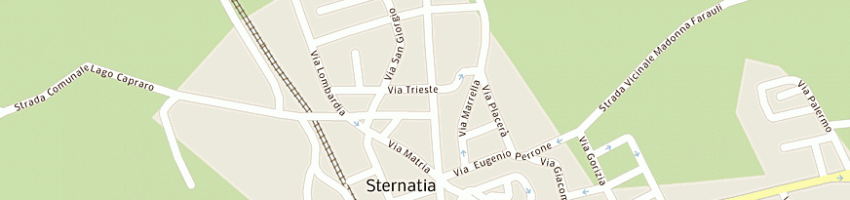 Mappa della impresa municipio a STERNATIA