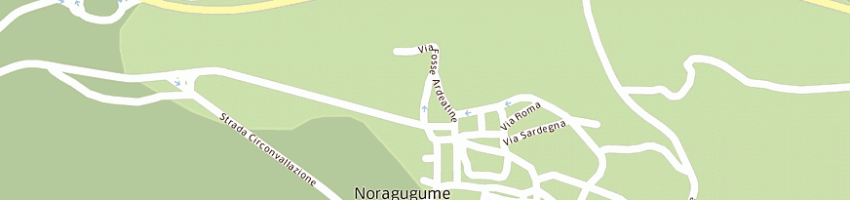 Mappa della impresa pinna giovanni giuseppe a NORAGUGUME