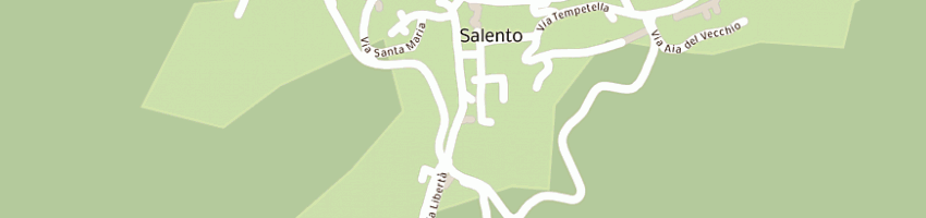 Mappa della impresa municipio a SALENTO