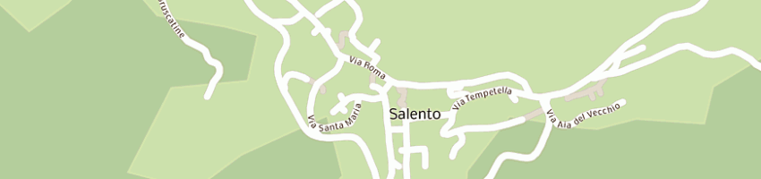 Mappa della impresa poste italiane a SALENTO