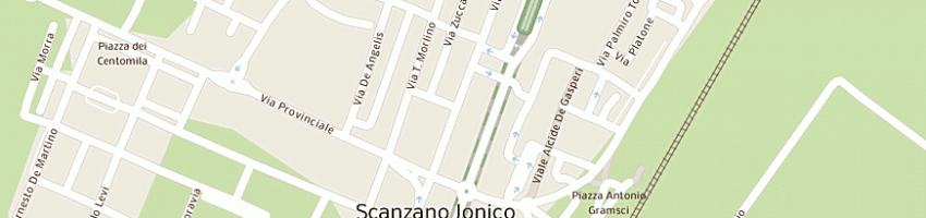 Mappa della impresa oliveto francesco a SCANZANO JONICO