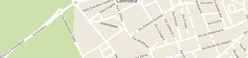Mappa della impresa simone pompilio a CALIMERA