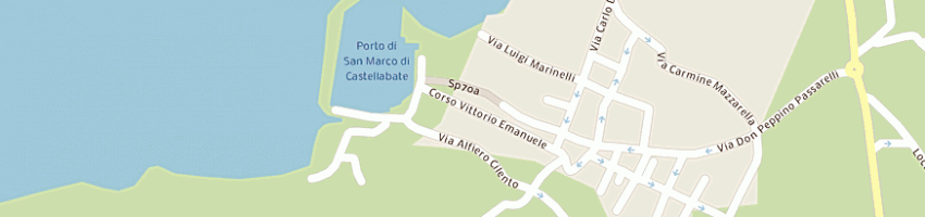 Mappa della impresa baccaro marco a CASTELLABATE
