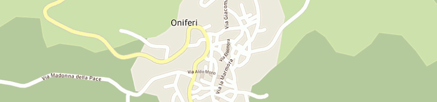 Mappa della impresa scuola media statale a ONIFERI