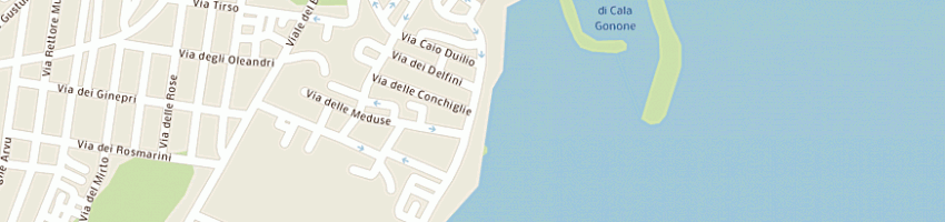 Mappa della impresa bibo' boutique di baraldi daniela a DORGALI