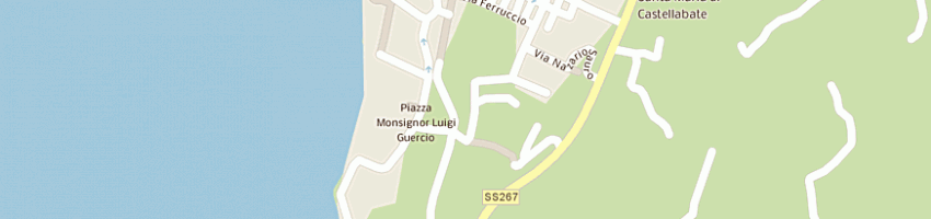 Mappa della impresa suore benedettine monte vergine a CASTELLABATE