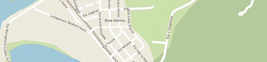 Mappa della impresa comune di bosa a BOSA