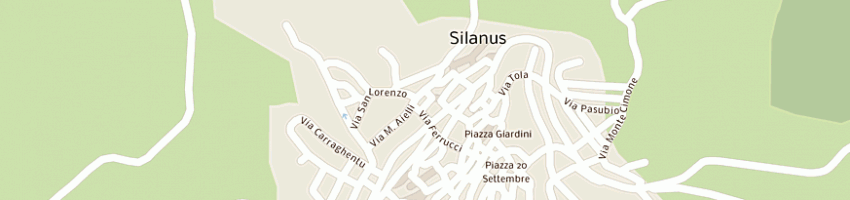 Mappa della impresa comune a SILANUS