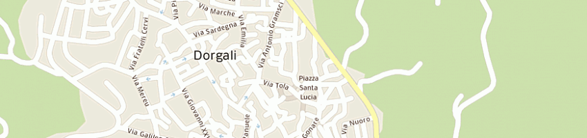 Mappa della impresa spanu luciano a DORGALI