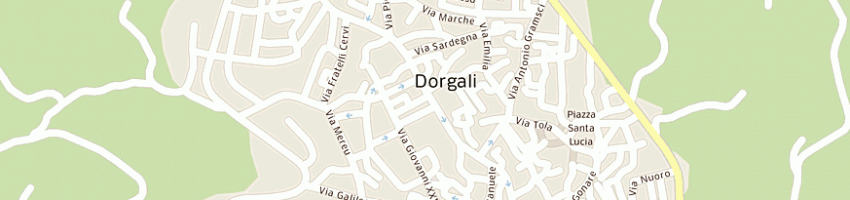 Mappa della impresa eredi fronteddu francesco sdf a DORGALI