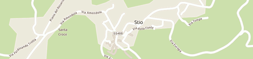 Mappa della impresa comune di stio a STIO