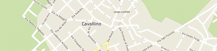 Mappa della impresa tandem di quarta piero e montinaro silvana snc a CAVALLINO