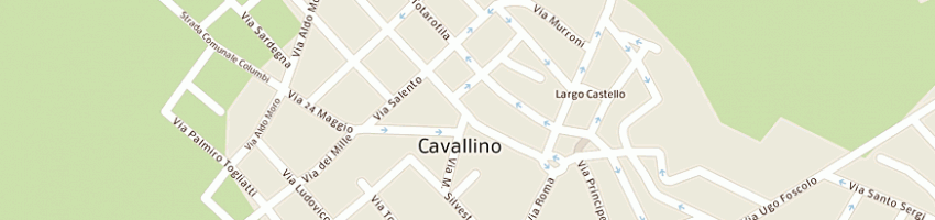 Mappa della impresa immobiliare umberto i sas di russo christian a CAVALLINO