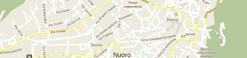 Mappa della impresa estetica immagine di granara manuela a NUORO