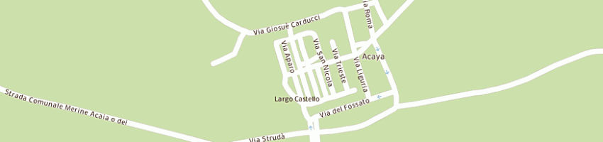 Mappa della impresa trattoria acaia di carlino oliviero a VERNOLE