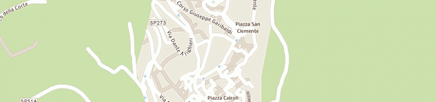 Mappa della impresa toscano giuseppe a PADULA