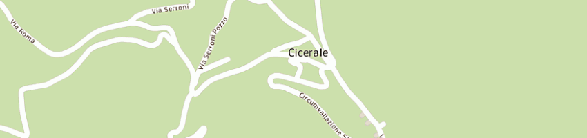 Mappa della impresa laudato giuseppe a CICERALE
