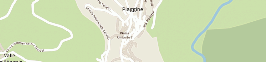 Mappa della impresa ristorante delizie del parco di nese angelo a PIAGGINE