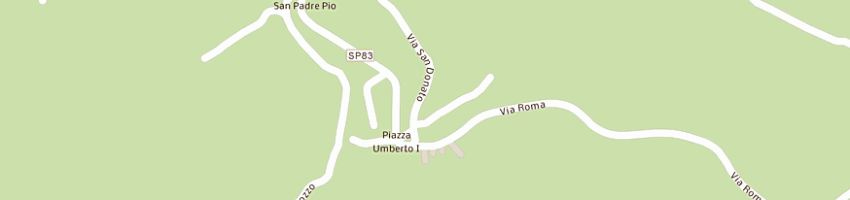 Mappa della impresa tesoniero domenico a CICERALE