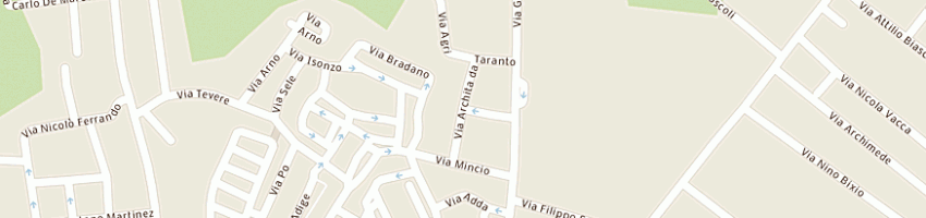 Mappa della impresa de filippi umberto a LECCE