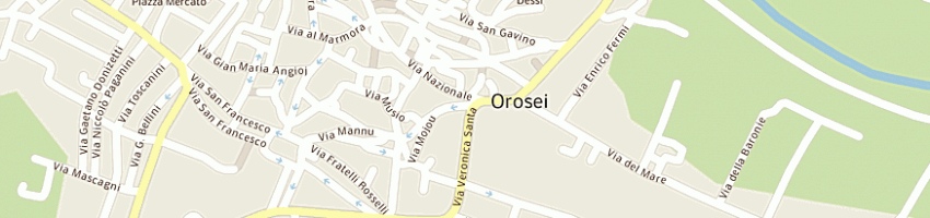 Mappa della impresa comune di orosei a OROSEI