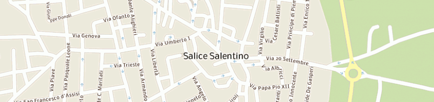 Mappa della impresa municipio a SALICE SALENTINO