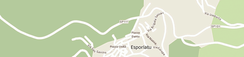 Mappa della impresa arras gonario a ESPORLATU
