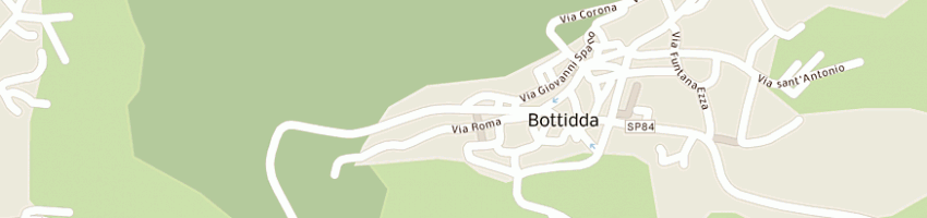 Mappa della impresa tilocca ambrogio a BOTTIDDA
