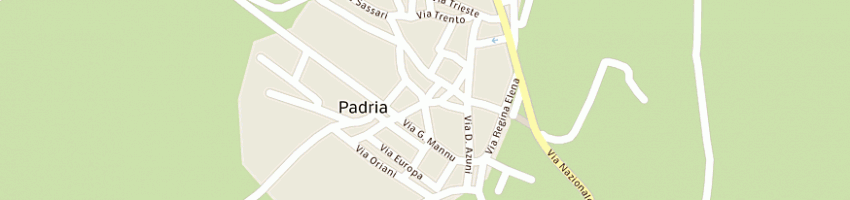 Mappa della impresa ortu giovanni paolo a PADRIA