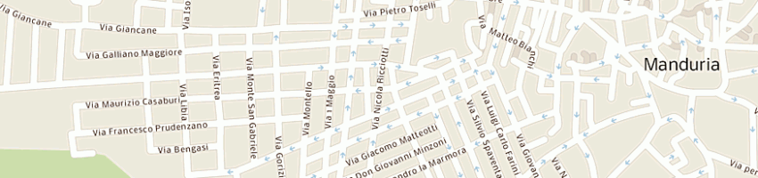 Mappa della impresa studio di estetica venere di stano valeria a MANDURIA