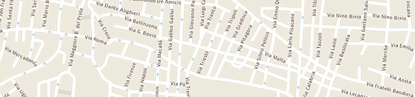 Mappa della impresa impel elettronica dei flli urbano sdf a SAVA
