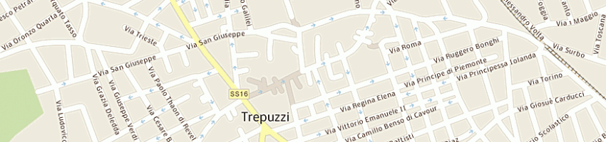 Mappa della impresa associazione nazionale sottufficiali d'italia seztrepuzzi a TREPUZZI